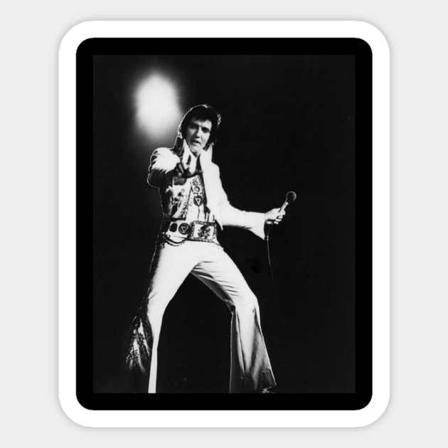 Elvis Presley Fashion Sticker by RazonxX